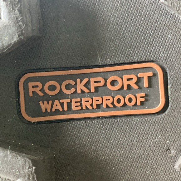 Rockport men’s Oxford lace up loafers waterproof brown leather size 9 - Picture 9 of 9